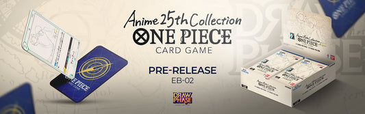 EB-02 One Piece TCG – 25th Anniversary Memorial Collection - Dísponível