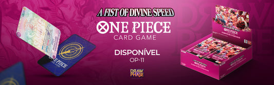 OP-11: A Fist of Divine Speed – A nova coleção de One Piece TCG chegou!