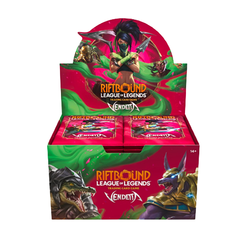 Riftbound Vendetta Booster Box – Pré-venda - Selo-Rasgado | League of Legends TCG