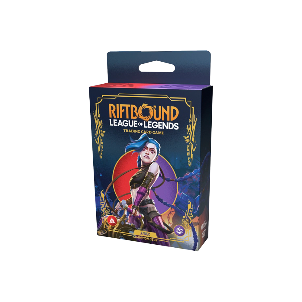 Deck Pre-construído Jinx | Riftbound TCG – Pronto a Jogar com Booster Incluído | Pre-Venda