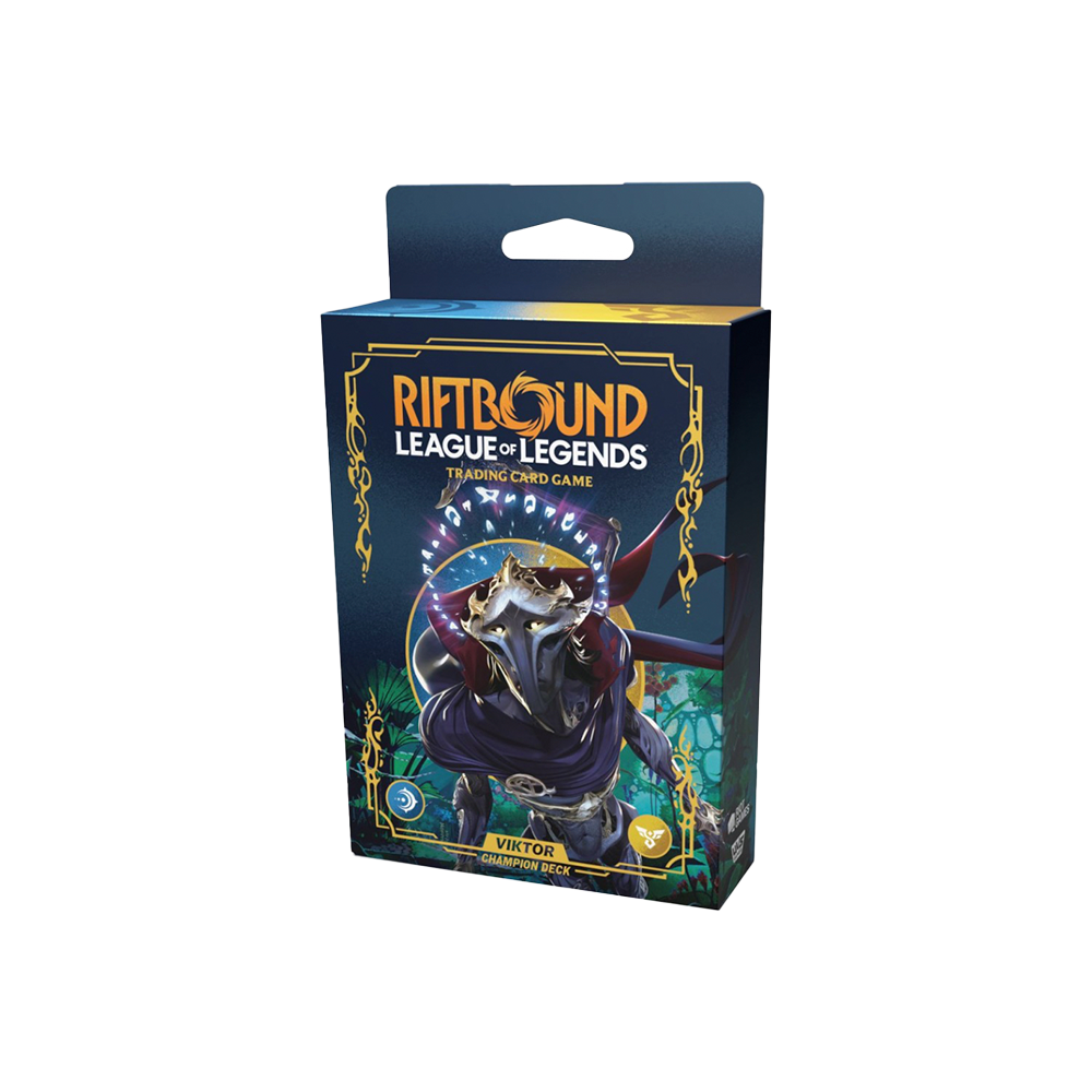 Deck Preconstruído Viktor | Riftbound TCG – Pronto a Jogar com Booster Incluído | Pre-Venda