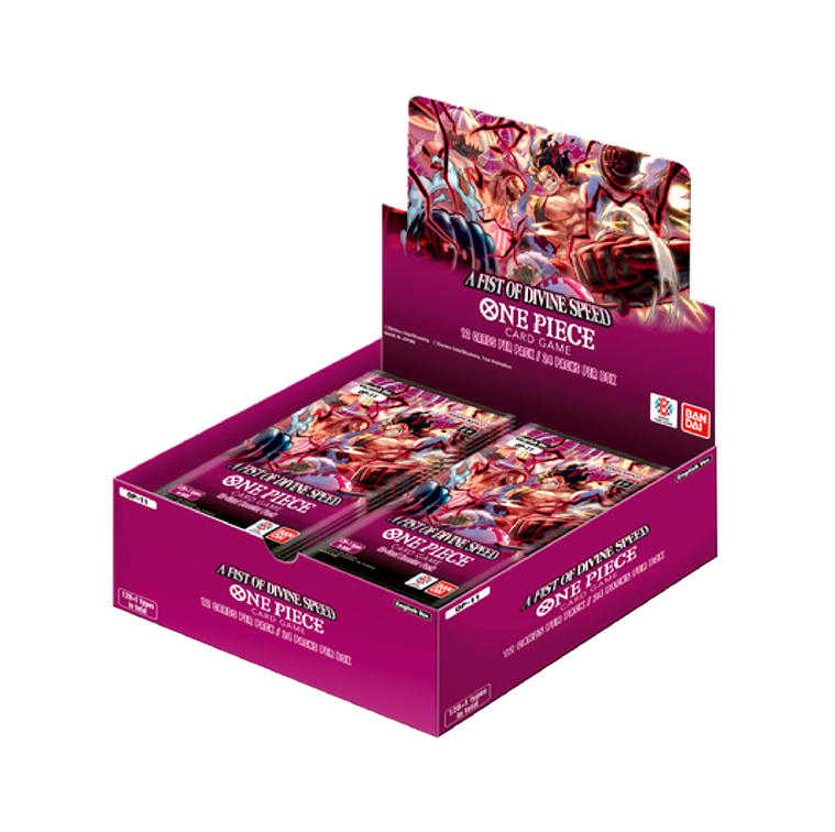 OP-11 Booster Box – A Fist of Divine Speed | One Piece TCG (EN)
