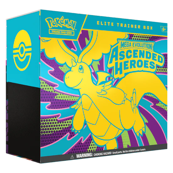 Pokémon TCG: Mega Evolution - Ascended Heroes Elite Trainer Box