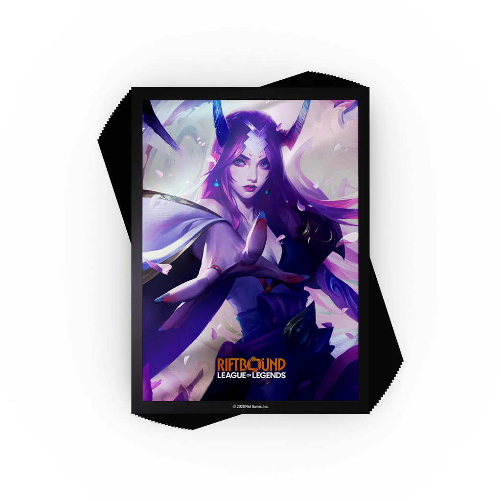 Riftbound League of Legends – Spirit Blossom Irelia Art Sleeves 100 Unidades