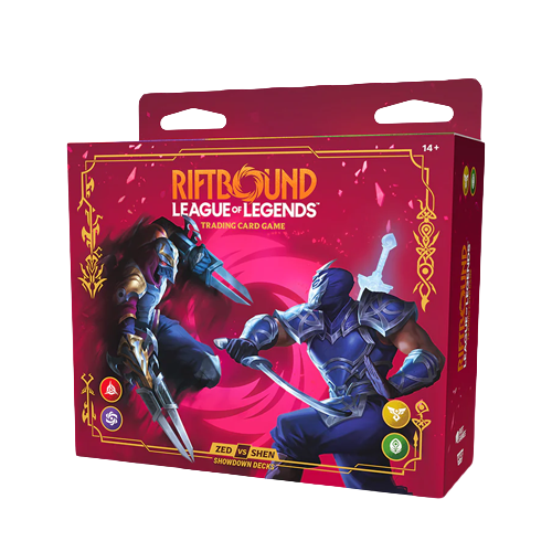 Riftbound Vendetta Showdown Deck: Zed vs Shen – Pré-venda