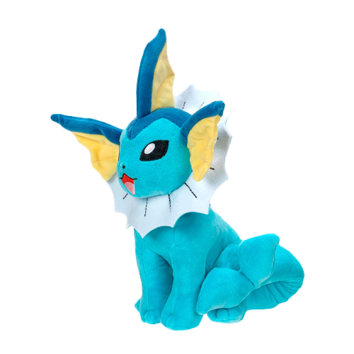Peluche Pokémon Vaporeon - 20cm