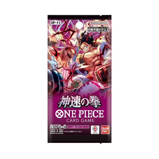 OP-11: A Fist of Divine Speed - Booster Pack - EN