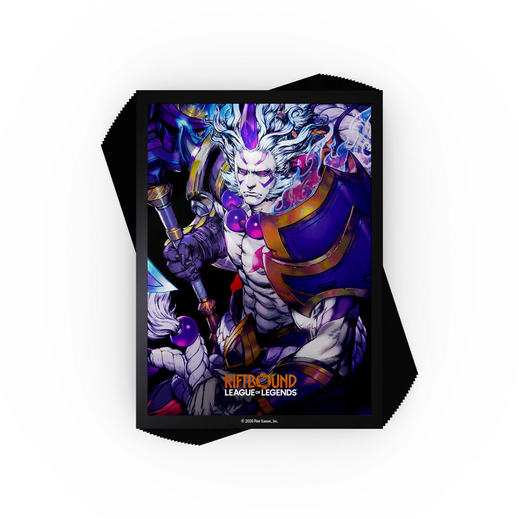Riftbound Darius Sleeves | League of Legends TCG Portugal – DrawPhase