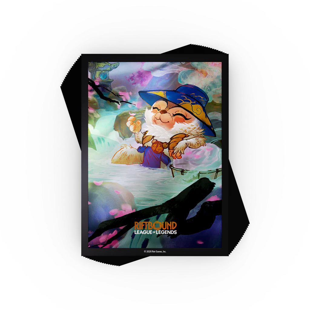 Riftbound League of Legends – Spirit Blossom Teemo Art Sleeves 100 Unidades