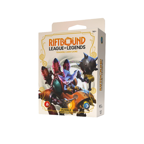 Riftbound: League of Legends TCG - Spiritforged Champion Deck: Rumble Display | Pré-venda
